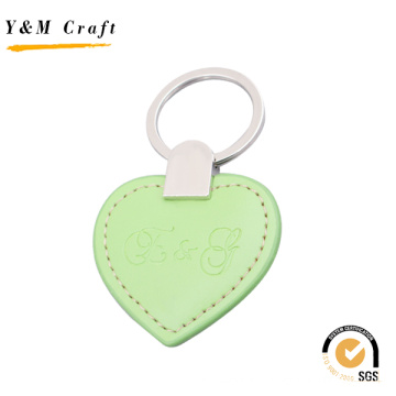 Leather Key Accessories, Leather Tag Keychain (Y03875)